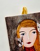kafle i panele Kafle ceramiczne - kobieta i koty 3