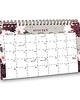 kalendarze i plannery Kalendarz biurkowy 2026 RUSTIC BURGUNDY na biurko wolnostojący 1