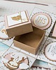 kartki scrapbooking Pamiątka Pierwszej Komunii Świętej, exploding box 7
