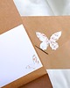kartki scrapbooking Podziękowanie : dziękujemy : kartka-kopertówka : beż 1