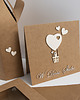 kartki scrapbooking Zestaw pudełko na wino, kartka ślubna 1