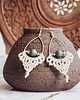 kolczyki soutache Kolczyki z z turkusem 'UDAYA' 4