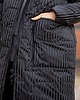 płaszcze damskie Płaszcz zimowy long - black 5