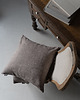 poduszki gładkie Poduszka z Miękkiego  Lnu Stonewashed - Taupe 1