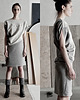 sukienki midi damskie Tunika Sukienka Bluza LGM 2