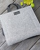 torby XXL Designerska torba z filcu ver. 2 - szara - z kieszonką 4