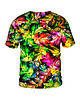 t-shirty męskie Męski T-shirt DR.CROW Jungle Leaves 1