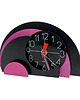 zegary Zegar Kominkowy Memphis Style  Lata 80., Postmodernizm, Czarno-Różowy 1