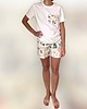 piżamy damskie Piżama Unisex bawełniana w farme 2