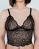 biustonosze damskie Top bralet koronkowy ALICE  czarny 5