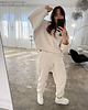 bluza bez kaptura damska Bluza Grounded light mocca melange 4