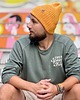 czapki i kapelusze męskie Czapka ściągaczowa 2w1 Unisex - Pomarańczowa 1