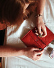 portfele damskie Pocket Big Ananas / Red 4