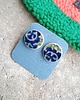 kolczyki ceramiczne Kolczyki ceramiczne Bolesławiec 1