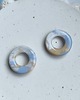 kolczyki z masy plastycznej Kolczyki DONAT midi elegant 2