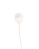 lampy wiszące Lampa B&B biała z złotem, 33cm 2