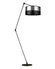 lampy podłogowe Regulowana lampa stojąca na wysięgniku ruchomym BARI GLAM 6