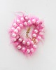 naszyjniki - inne Naszyjnik PINK PUFFY PEARLS 6