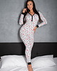 piżamy damskie Kombinezon Sleepdo Pingui + Maska Experience + Premium Box 6