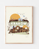 plakaty Plakat Kolaż - Kraków 1