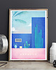 plakaty Plakat Maroko - Ogród Majorelle - Marrakesz 3