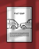 plakaty Plakat Polska Motoryzacja - Fiat 126p 1