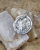 srebrne naszyjniki Znak zodiaku RAK II - moneta na szczęście 1