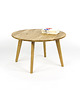 stoliki kawowe Okrągły stolik dębowy / średnica 70cm 3