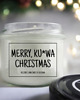 świece zapachowe Świeca sojowa MERRY, K*RWA CHRISTMAS 235 ml Mikuno 1