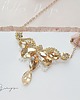 Biżuteria ślubna Kolczyki Perfect Glam Crystalized - Gold 7