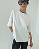 t-shirt damskie T-Shirt Art ecru cacao pliska 3