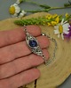 bransoletki wire wrapping Bransoletka regulowana sodalit wire wrapping 2