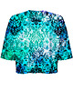 t-shirt damskie DR.CROW T-shirt Krótki CROP Coccobarocco 1