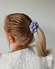 gumki do włosów Satynowa gumka satynowa scrunchie owijka frotka lawenda MINI 1