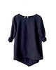 bluzki - inne Bluza - frak basic czarny 3
