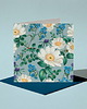 kartki okolicznościowe - wydruki Kartka okolicznościowa "Niebieskie Kwiaty" 1