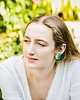 kolczyki - inne Sztyfty twarze miętowe 2