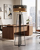 lampy podłogowe Elegancka lampa stojąca do salonu MOSS DUAL 2
