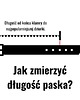 paski męskie Męski pasek skórzany  czarny szerokość 4 cm 6