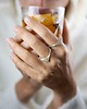pierścionki srebrne ONE EDGE Classic / satin BRASS ring 3
