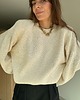 swetry damskie  Sweter Touched organic butter yellow 4
