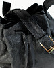 torebki do ręki "Le sac petite" czarna satynowa anakonda 3