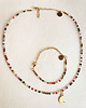 chokery Choker  z kamieni naturalnych luna 8