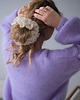 gumki do włosów Scrunchie Nasturcja, gumka do włosów, handmade 4