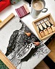 grafiki i ilustracje Linoryt  "Port de Valldemossa" (Majorka) 3