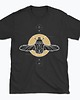 t-shirty męskie Koszulka męska - Święta geometria - Skarabeusz z gwiezdnym ornamentem 1