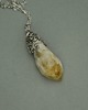wisiory Wisiorek Talizman surowy cytryn wire wrapping 1