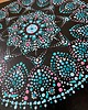 obrazy OBRAZ Tryptyk, dot painting, kropkowe, mandala, duży, pionowy, poziomy 7