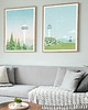 plakaty Seattle - vintage plakat art giclee 5