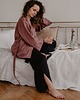 spodnie materiałowe damskie Spodnie TINA/ black 4
